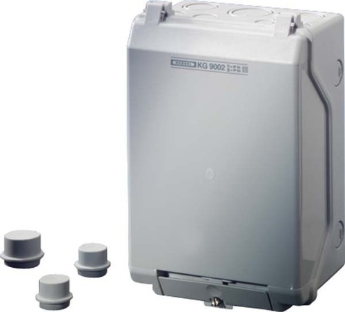 Hensel KV-Leergehäuse EB-Mass 133x205x95mm KG 9002 IN