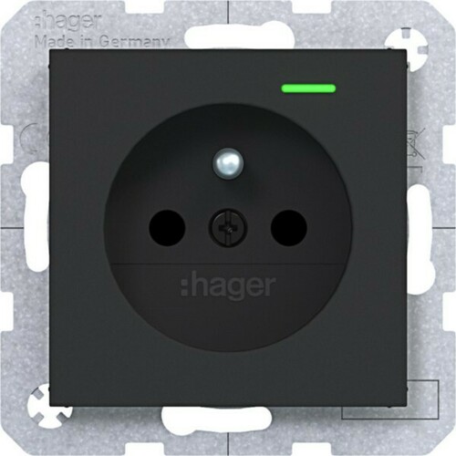 Hager SD Sch.kt.st. u. LED EHBS Ax/Cx schwarz matt WAS1863BM Hager SD Sch.kt.st. u. LED EHBS Ax/Cx schwarz matt WAS1863BM