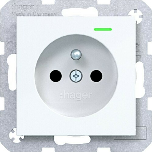 Hager SD Sch.kt.st. u. LED EHBS Ax/Cx lweiß gl WAS1863WG Hager SD Sch.kt.st. u. LED EHBS Ax/Cx lweiß gl WAS1863WG