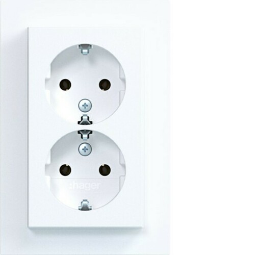 Hager D-STD ADP ho. SK A.1 lichtweiß mt WAS2175WM Hager D-STD ADP ho. SK A.1 lichtweiß mt WAS2175WM