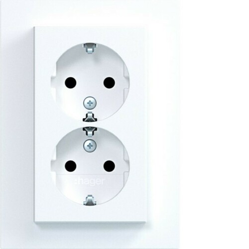 Hager D-STD SKO ADP ho. EHBS A.8 lichtweiß mt WAS2277WM Hager D-STD SKO ADP ho. EHBS A.8 lichtweiß mt WAS2277WM