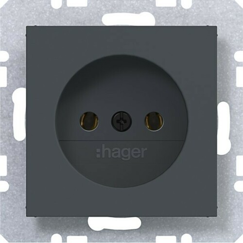 Hager Steckd. o. Schutzk. SK Ax/Cx ant mt lack WAS5100AT Hager Steckd. o. Schutzk. SK Ax/Cx ant mt lack WAS5100AT