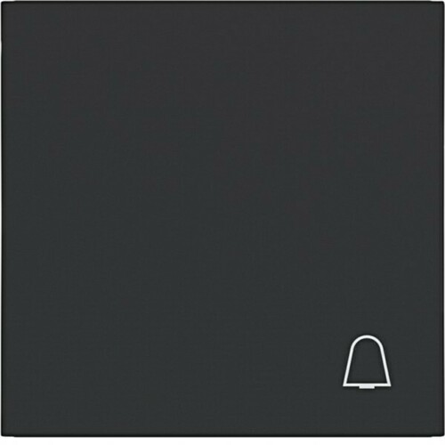 Hager WI 1-fach Aufdr. Klingel Ax/Cx schwarz matt WAW1011BM Hager WI 1-fach Aufdr. Klingel Ax/Cx schwarz matt WAW1011BM