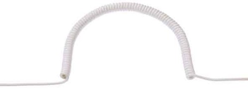 Bachmann Spiralleitung PVC 3G1,5/1,5m weiß 654.282