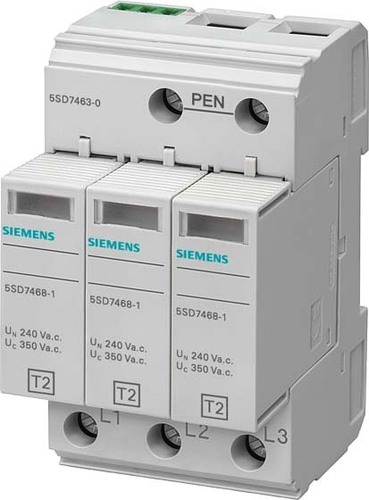 Siemens Dig.Industr. Überspannungsableiter Typ2 350V 5SD7463-0