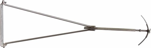 DEHN Traufenstütze f. Rd 7-10mm St/tZn TS7.10V1.251.40MSTTZ