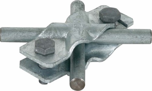 DEHN SVP-Klemme St/tZn f. Rd 8-10/8-10mm SVPK810810FL30STTZN