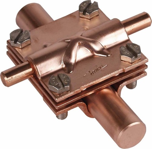 DEHN Kreuzstück Cu f.Rd 16/8-10mm KS168.10FL30OVZPCU