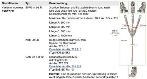 DEHN Kurzschließvorri. V5SVXPH