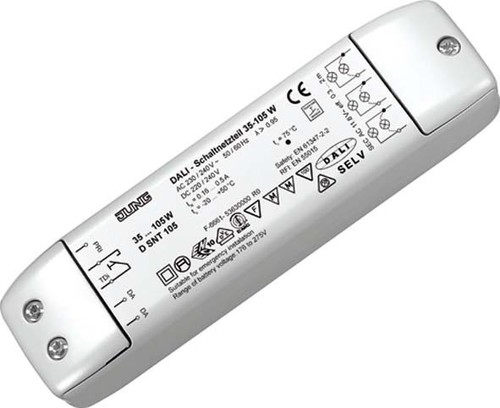 Jung DALI-Schaltnetzteil für NV-Halogenlampen D SNT 105