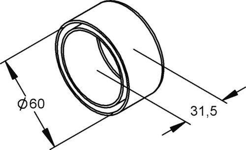 Rico Schutztülle für Kabelschutz ge 151V9-A