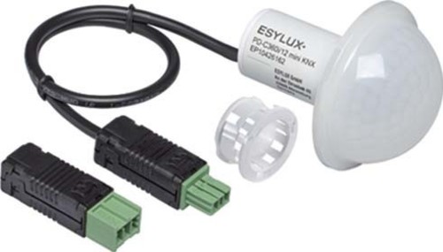 ESYLUX Decken-Präsenzmelder EB, 360 Grad PD-C360i/12 mini KNX