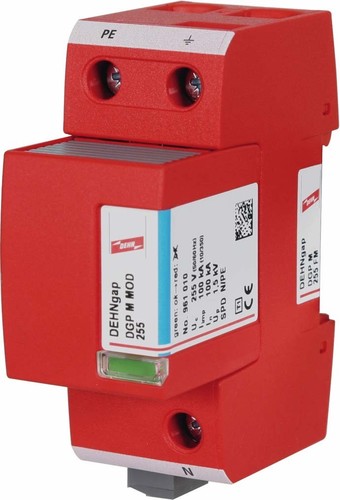 DEHN N-PE-Blitzstromableiter DEHNgap DGP M 255 FM