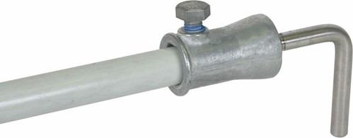 DEHN Befestigungs-Adapter 90 Grad NIRO BA90 RD8 BB16 V2A ZG