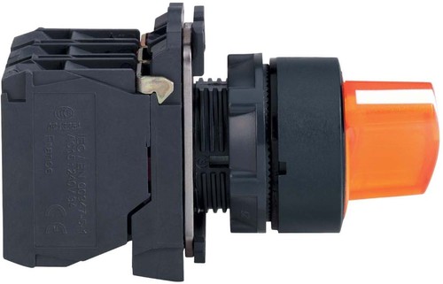 Schneider Electric Leuchtwahlschalter 2 St., 240V, 1S+1Ö XB5AK125M5