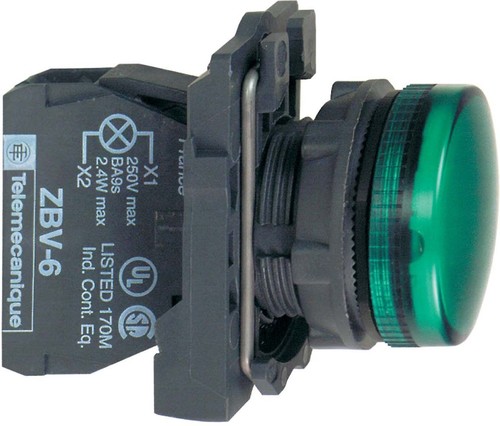 Schneider Electric Leuchtmelder 110-120V 50/60Hz XB5AVG3 Schneider Electric Leuchtmelder 110-120V 50/60Hz XB5AVG3