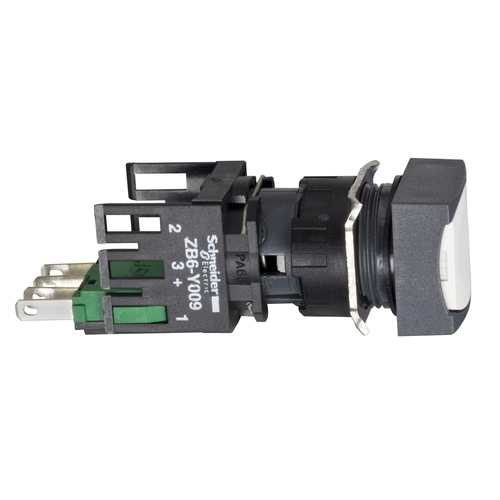 Schneider Electric Drucktaster, weiß o. Rastung, 1S XB6CA11B