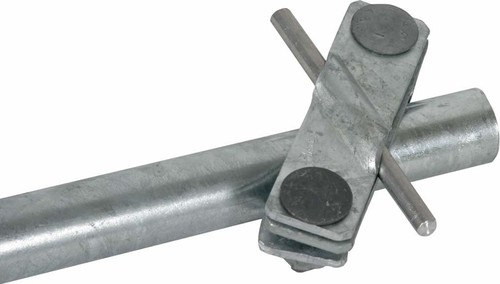 DEHN Anschlussschelle St/Zn D27 f.Rd7-10/Fl-40 ASSRE27710FL40STTZN