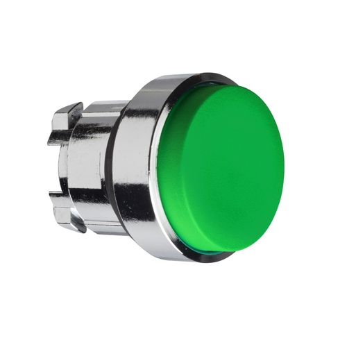 Schneider Electric Frontelement Drucktaster m. Rast., grün ZB4BH3