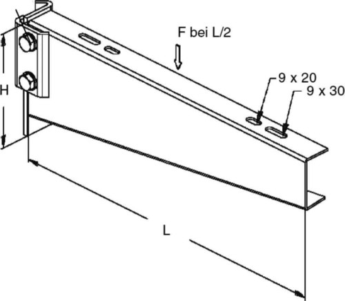 Niedax Ausleger KTTS 1000