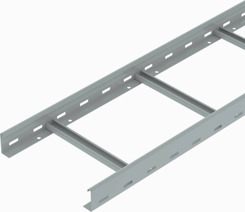 OBO Bettermann Vertr Kabelleiter gelocht,m.VS-Sprosse LG 660VS6FSK LGR
