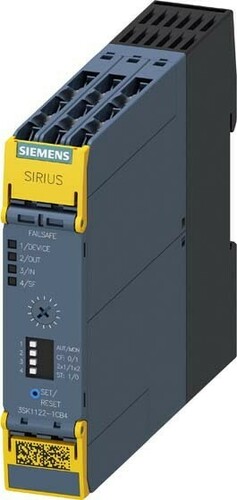 Siemens Dig.Industr. Sicherheitsschaltgerät 0,05-3S,24VDC 3SK1122-1CB41