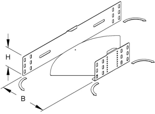 Niedax Verstell.Formstück RBAV 85.100 Niedax Verstell.Formstück RBAV 85.100