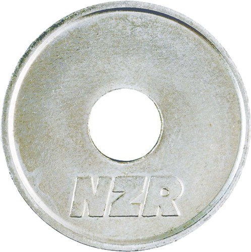 NZR Sonderwertmarke D=21mm Stärke 2,2mm S-WM silber #2025