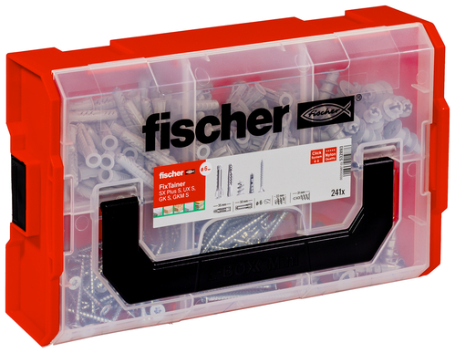 Fischer Deutschl. Sortimentsbox FIXtainer Hält-Alles-Box 532893 Fischer Deutschl. Sortimentsbox FIXtainer Hält-Alles-Box 532893