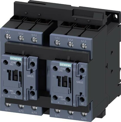 Siemens Dig.Industr. Wendekombination AC 3, 22kW/400V 3RA2336-8XB30-1AG2