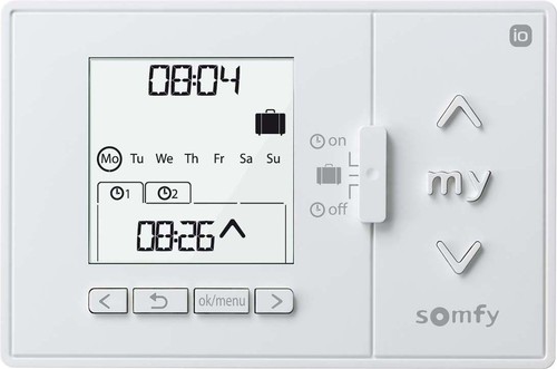 Somfy Funkprogrammschaltuhr Chronis io 1805227