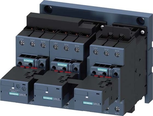 Siemens Dig.Industr. Stern-Dreieck-Kombination AC 3, 55kW/400V 3RA2437-8XF32-1AC2 Siemens Dig.Industr. Stern-Dreieck-Kombination AC 3, 55kW/400V 3RA2437-8XF32-1AC2