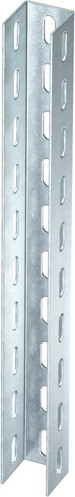 OBO Bettermann Vertr U-Stiel 3-seitig gelocht US 5 20 FT