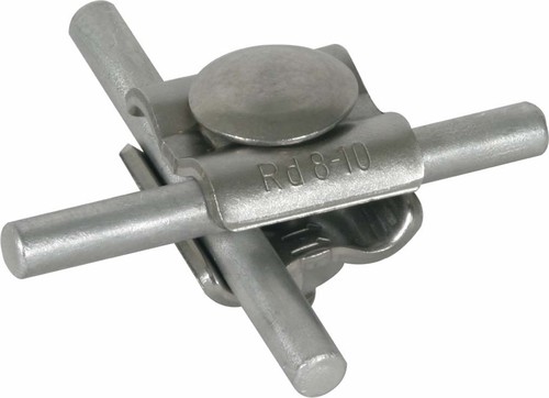 DEHN Universal-Verbinder Niro f.Rd 8-10mm UV 8.10 KTP V2A