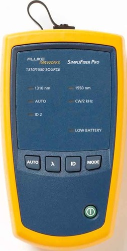 Fluke Networks SIMPLIFIBER PRO SM Source 1310/1550 SFSINGLEMODESOURCE