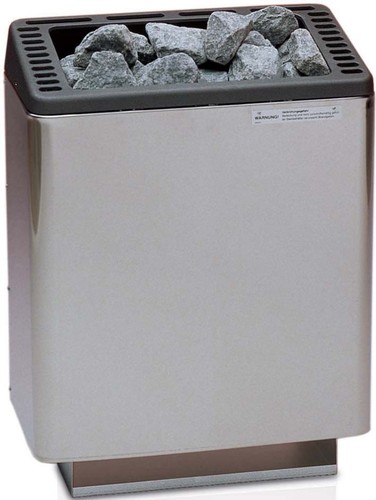 EOS Stand-/Wandofen 7,5 KW edelstahl blank Euro eds-blank 7,5kW