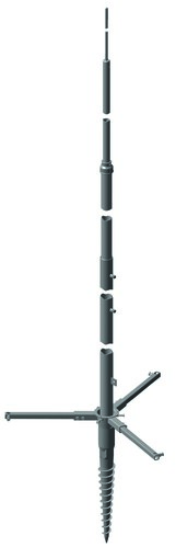 DEHN Tele-Blitzschutzmast ÜFL 11m St/tZn-Al TBM 11M SCFU STTZNAL DEHN Tele-Blitzschutzmast ÜFL 11m St/tZn-Al TBM 11M SCFU STTZNAL