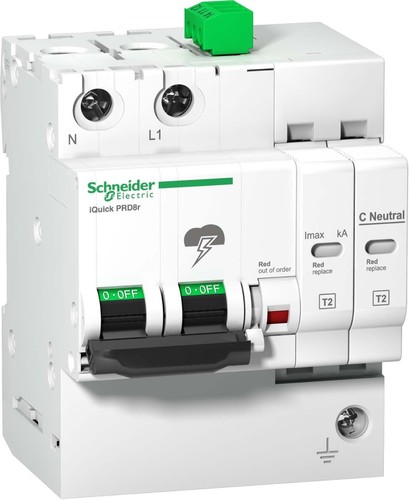 Schneider Electric Überspannungsableiter Typ2 40R 1P+N IQUICK PRD A9L16292
