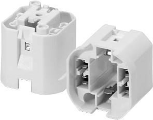 Houben Fassung G24q-2/GX24q-2 weiß f. TC-DEL/ TC-TEL 527740