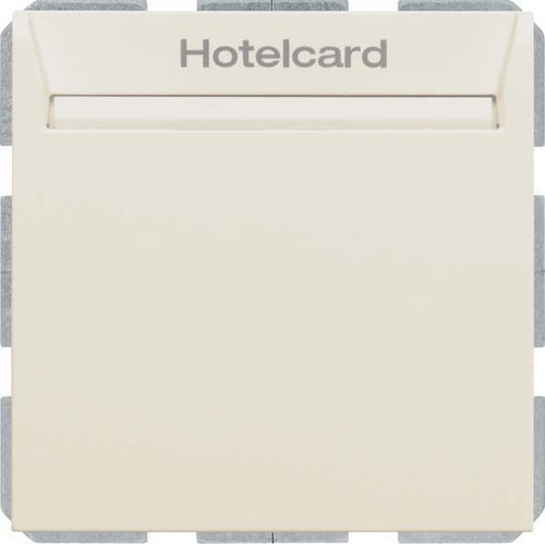 Berker Relais-Schalter Hotelcard weiß glänzend 16408992 Berker Relais-Schalter Hotelcard weiß glänzend 16408992