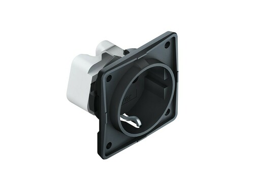 HKL Schutzkont.-Steckdose SW zum Einbau 5100.0 HKL Schutzkont.-Steckdose SW zum Einbau 5100.0