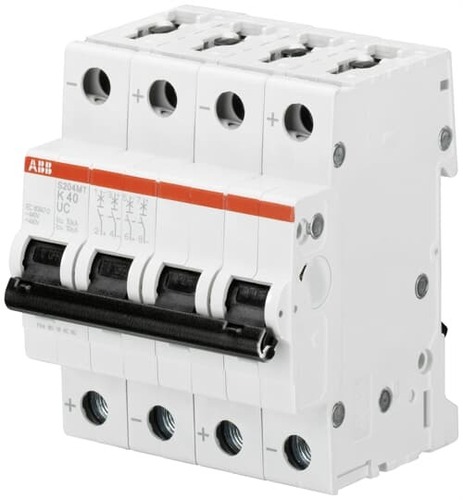 ABB Stotz S&J Sicherungsautomat 10kA 40A 4P S204MT-K40UC ABB Stotz S&J Sicherungsautomat 10kA 40A 4P S204MT-K40UC