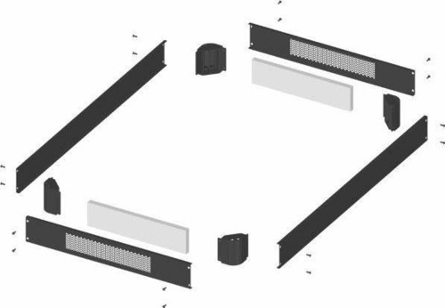 Enoc Sockelpaket belüftet 800x800 SOP 88 X1-DE-S