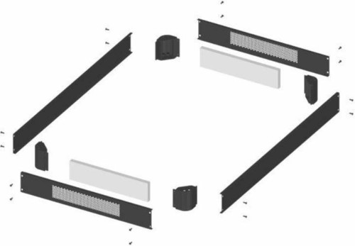 Enoc Sockelpaket belüftet 800x1000 SOP 810 X1-DE-S