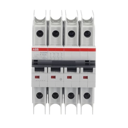 ABB Stotz S&J Sicherungsautomat 10kA 40A 4P SU204M-K40 ABB Stotz S&J Sicherungsautomat 10kA 40A 4P SU204M-K40