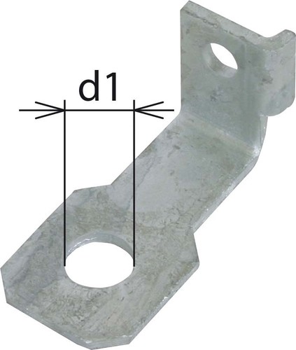 DEHN Anschlussbügel D=14mm f.M12 abgewin AB EXFS IF1 W 14