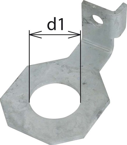 DEHN Anschlussbügel D=30mm f.M27 abgewin AB EXFS IF1 W 30