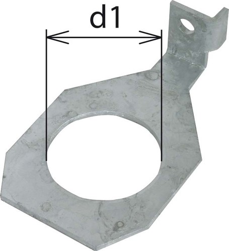 DEHN Anschlussbügel D=56mm f.M52 abgewin AB EXFS IF1 W 56