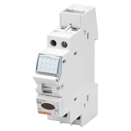 Gewiss Schalter beleuchtet 1P 16A 230V 1TE GW96539