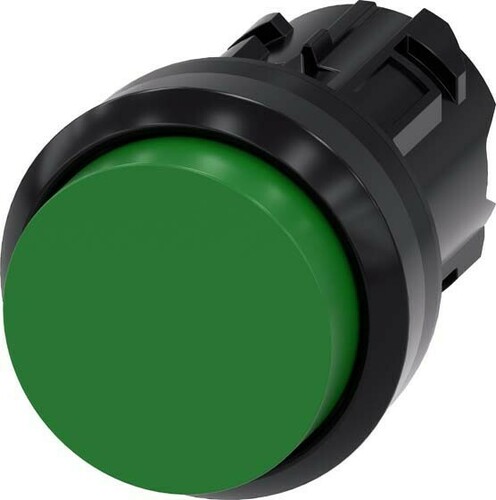Siemens Dig.Industr. Drucktaster 22mm, rund, grün 3SU1000-0BB40-0AA0